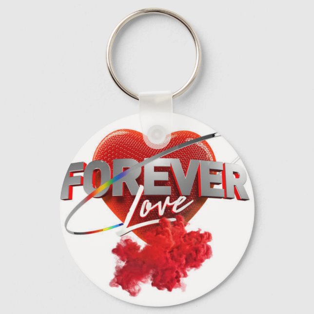 Forever love key ring (Front)