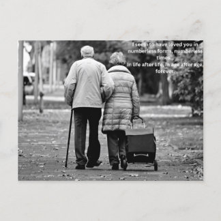 forever love postcard