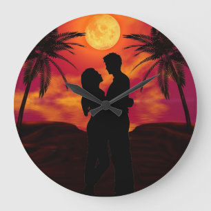 Forever Love Wall clock