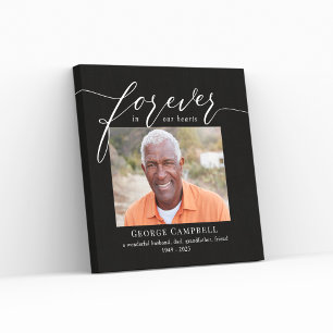 Forever Loved Editable Color Custom Wrapped Canvas