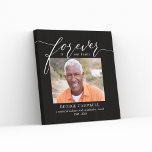 Forever Loved Editable Colour Custom Wrapped Canva Canvas Print<br><div class="desc">Preserve the precious moments with personalised wall decor. Makes a great gift! Designed by Berry Berry Sweet. Visit our website at berryberrysweet.com to learn more about us and our full product lines.</div>