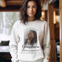 Forever Loved Grandma | Photo Memorial