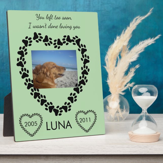 Forever Loved Lymphoma Awareness Tribute Plaque (Side)