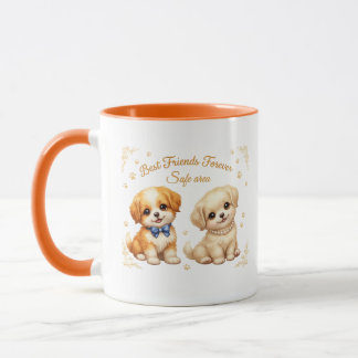 Forever Loved My Little Companion Fluffy Puppy Dog Mug