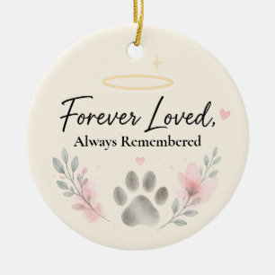 Forever Loved Pet Photo Ornament — Personalised