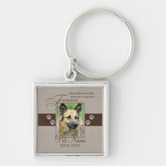 Forever Loved Pet Sympathy Key Ring