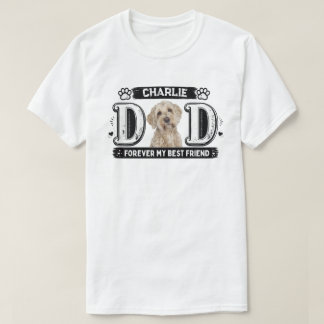 Forever My Best Friend Dog Dad Design T-Shirt
