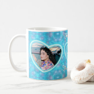 Forever my boy, forever my mum collage coffee mug