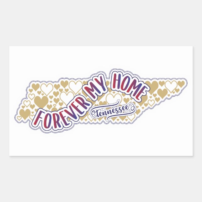 Forever my Home Tennessee Sticker (Front)