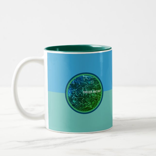 FOREVER NATURE: Tasse Two-Tone Coffee Mug (Left)