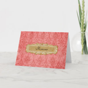 Forever Note Cards Template