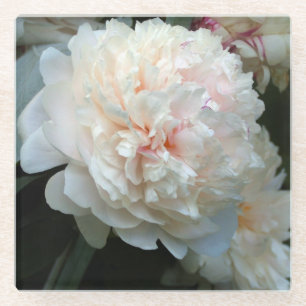 Forever Peony Glass Coaster