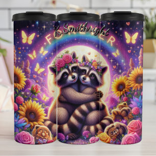 Forever Raccoons Thermal Tumbler