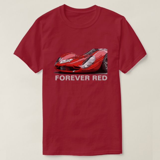FOREVER RED T-Shirt (Design Front)