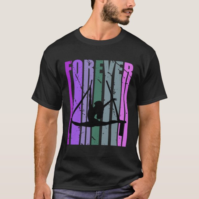 Forever Retro Aerialist Pretty Air Dancer Coach Co T-Shirt (Front)