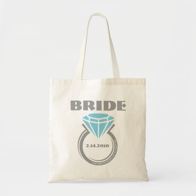 Forever Ring Custom Bride Bag (Front)