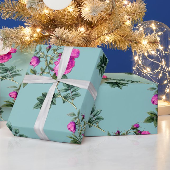 Forever Rose Sea Wrapping Paper (Holidays)