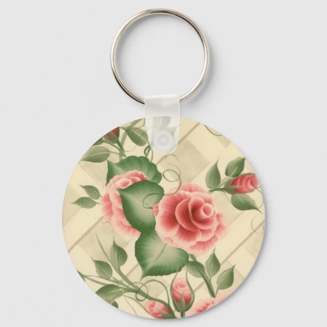 Forever Roses Key Ring (Front)
