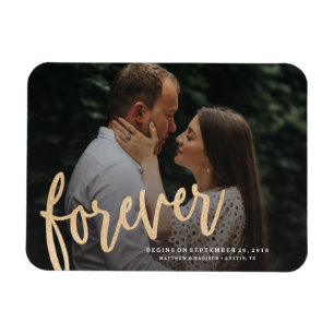 Forever Save the Date Magnet