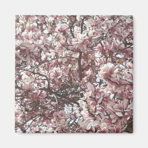 Forever Spring Magnolia Refrigerator Magnet