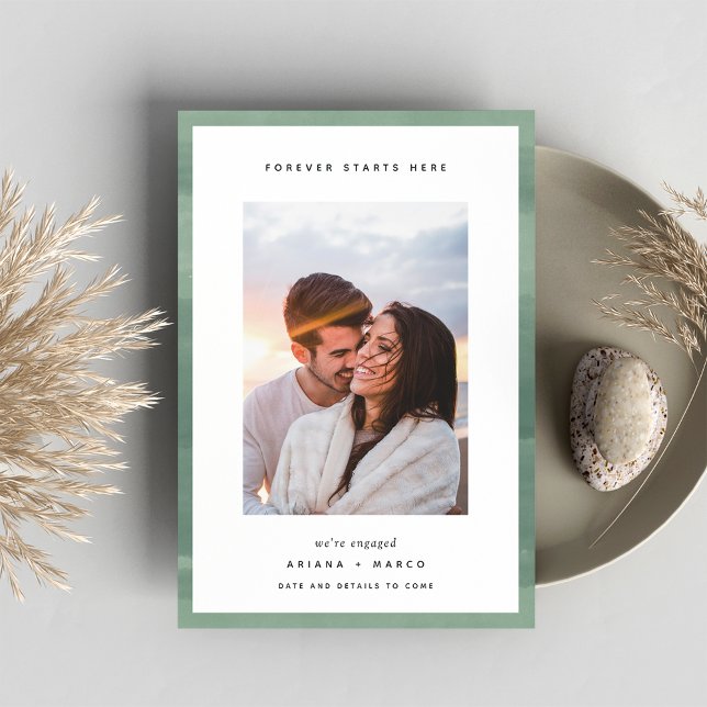Forever Starts Here | Photo Engagement Announcement (Creator Uploaded)