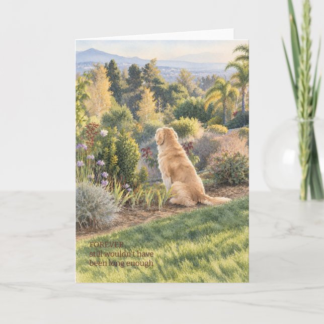 Forever Still Wouldn't Have Been Long Enough Card (Front)