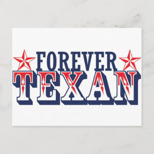 Forever Texan Postcard