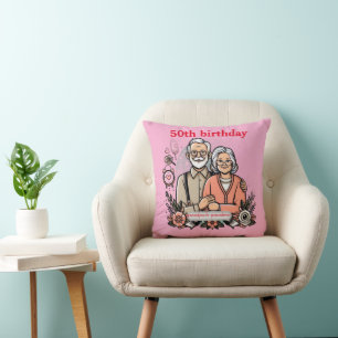 Forever Together – 50th Celebration Cushion