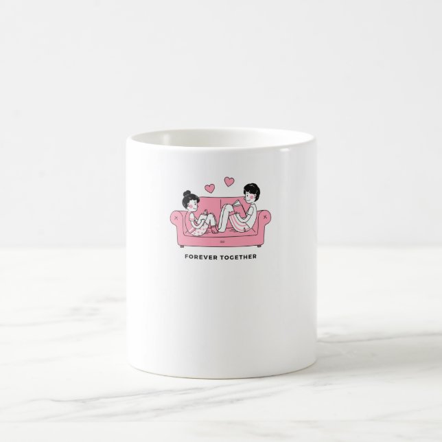 Forever Together Mug – Romantic Couple Gift & Love (Center)