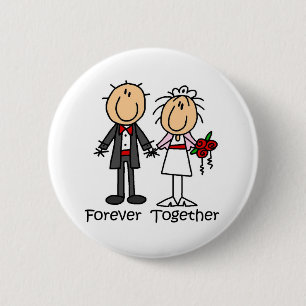 Forever Together T-shirts and Gifts 6 Cm Round Badge