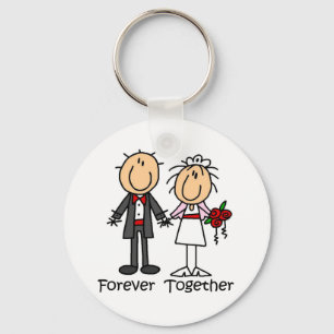 Forever Together T-shirts and Gifts Key Ring