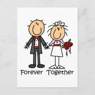 Forever Together T-shirts and Gifts Postcard