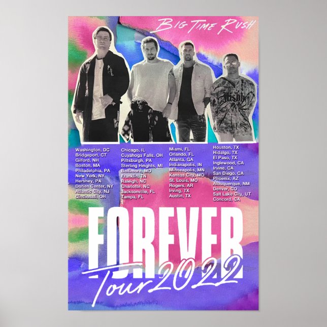 Forever Tour 2022 (Option 2) Poster (Front)