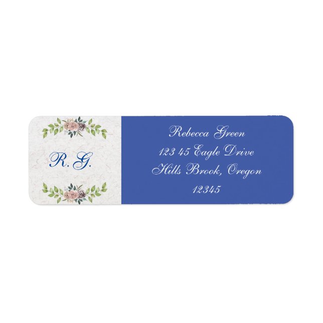 Forever - Two Hearts - One  Love  Address Label (Front)