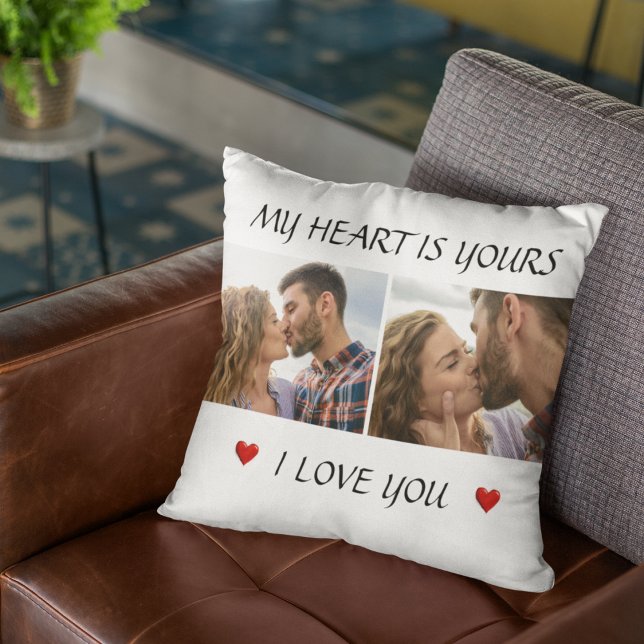 Forever Us – “I Love You” Valentine Throw Pillow (Creator Uploaded)