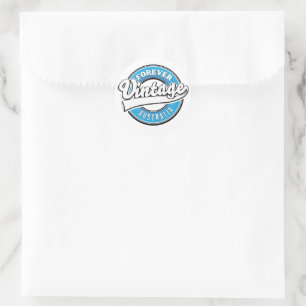 Forever vintage Australia logo Classic Round Sticker