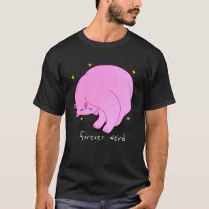 Forever Weird Cat Pink Unique Fabulous Kitten Mum T-Shirt