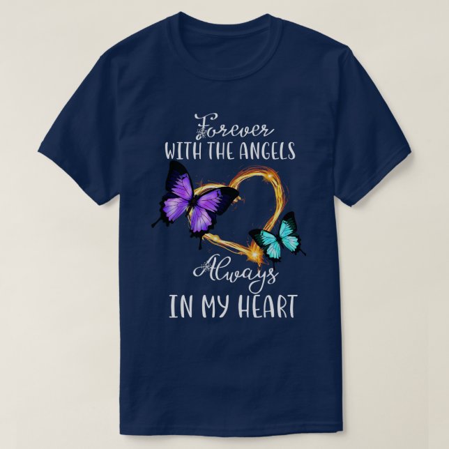 Forever With The Angels T-Shirt (Design Front)