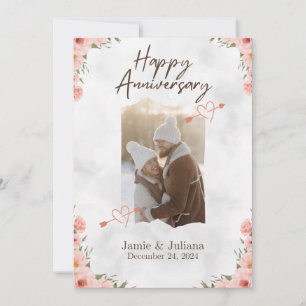 Forever With You – Elegant Anniversary Card