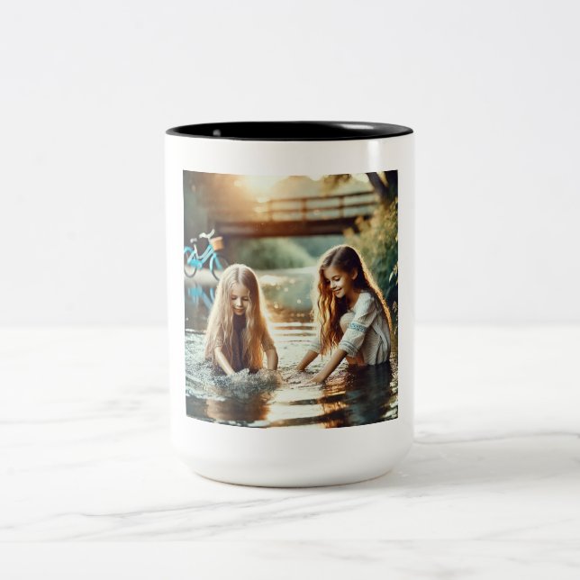 Forever Young Two-Tone Coffee Mug (Center)