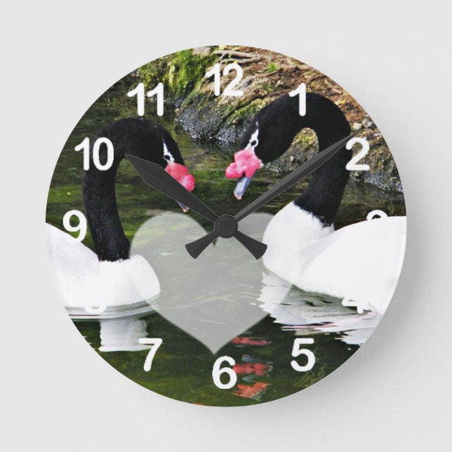 Forever Yours,Always & Forever_ Round Clock (Front)
