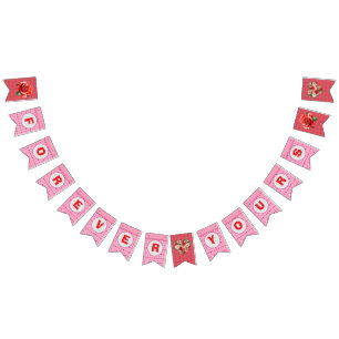 Forever Yours bunting banner