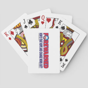 Forewarned - playing cards