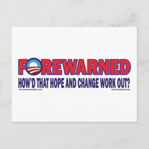 Forewarned - postcard
