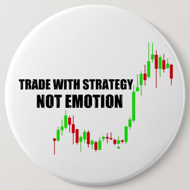 Forex Day Trader Collection  6 Cm Round Badge (Front)