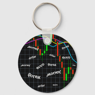 Forex, Money,  Euro, Dollar Key Ring
