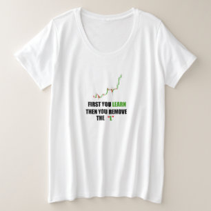 Forex Trader Mindset T-Shirt Plus Size T-Shirt