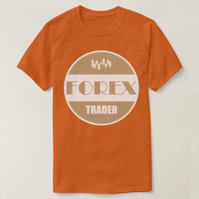 Forex trader round badge T-Shirt (Design Front)