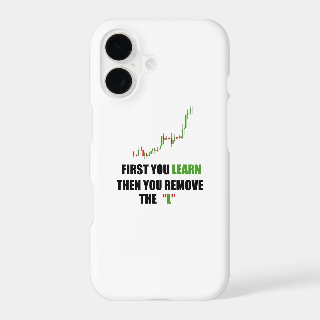 Forex Traders Mindset iPhone / iPad case (Back)