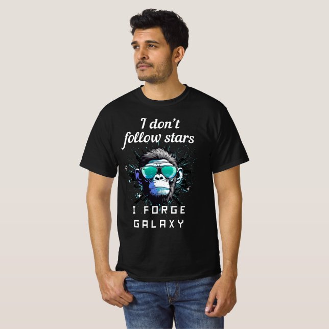 Forge Your Own Cosmic Path T-Shirt (Front Full)